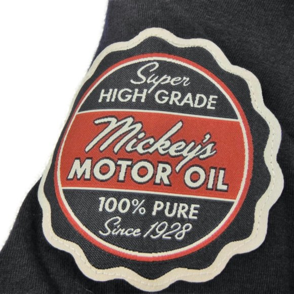 Mens Walt Disney Vintage Style Navy Blue T- Shirt - Picture 3 of 8